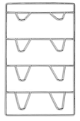 Решетка гриль GN 1/1 на 8 кур Convotherm 3030196 в компании ШефСтор